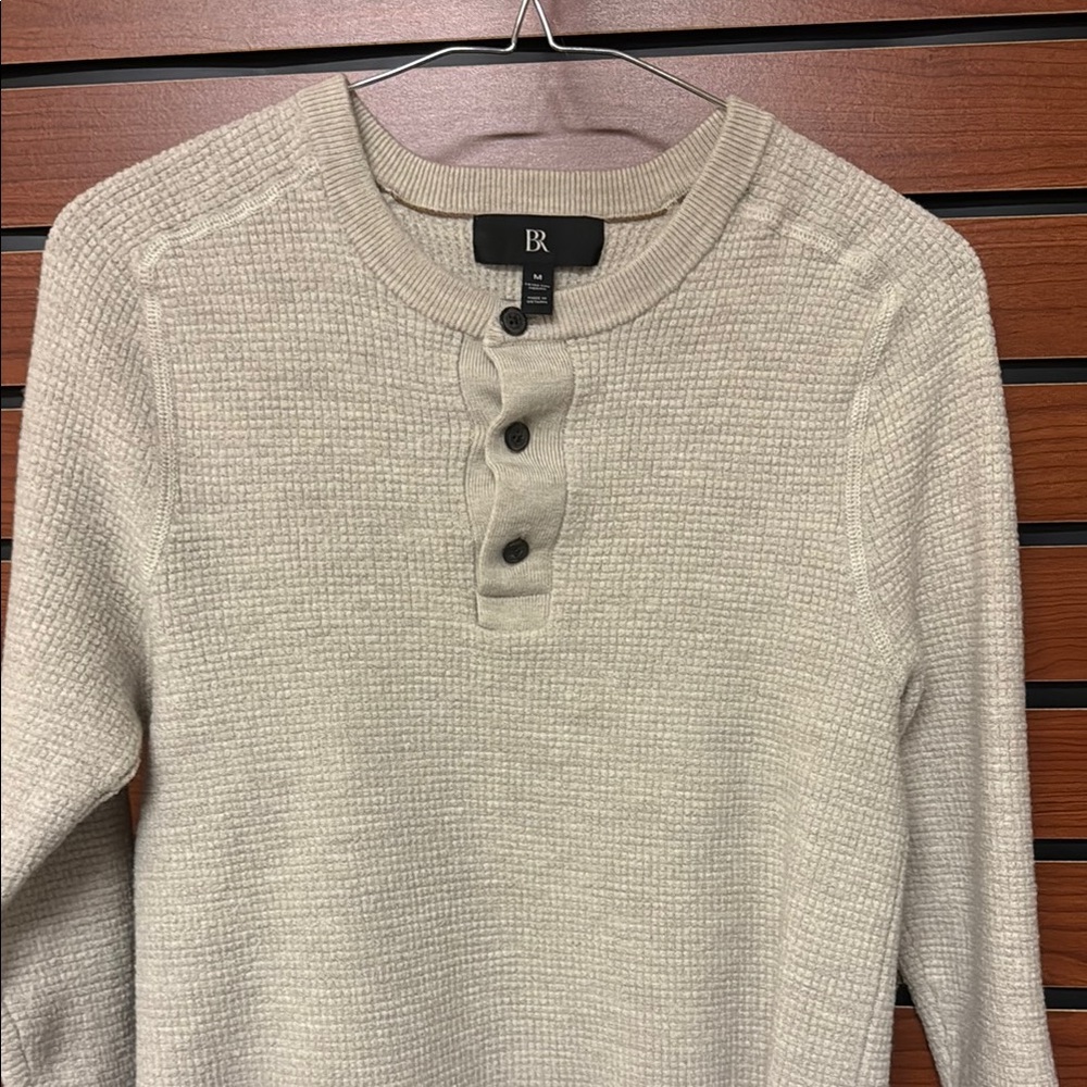 Banana Republic Beige Knit Sweater